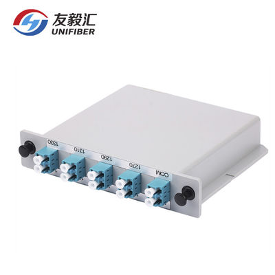 4/6/8 CH CWDM Mux Demux LGX Cassette Module LC Duplex