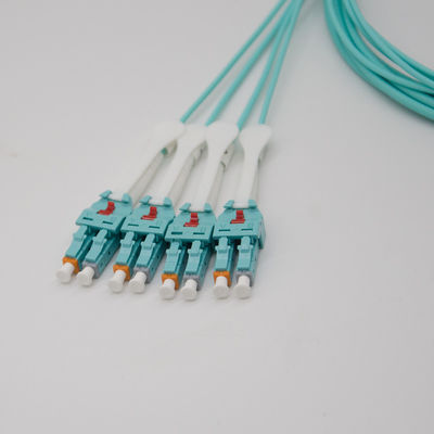 OFNP Push Pull Tap 8F MPO MTP Patch Cord Duplex LC Uniboot