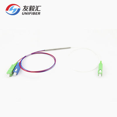 High Isolation CATV WDM Coupler 1310/1550nm Single Mode 1x2 Fused