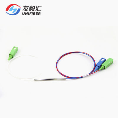 High Isolation CATV WDM Coupler 1310/1550nm Single Mode 1x2 Fused