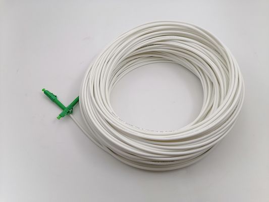 Lc Apc To Lc Apc Fiber Patch Cord 3.0mm PVC OFNP 10m