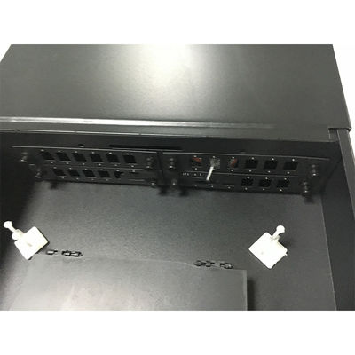 48 Port SC LC Wall Mount Fiber Enclosures FTTH For Splicing