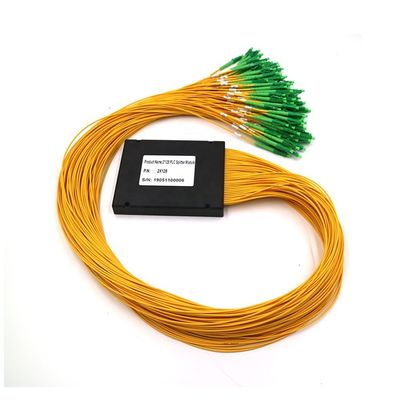 GPON FTTH Passive Optical PLC Splitter 1x128 2x128 ABS Module LC APC