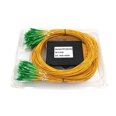 GPON FTTH Passive Optical PLC Splitter 1x128 2x128 ABS Module LC APC