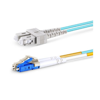 10G OM3 LC SC Fiber Optic Patch Cable 2.0mm For FTTH FTTB