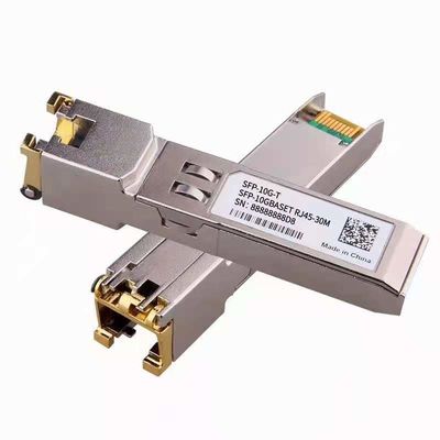 RJ45 10G Copper SFP+ Ethernet Optical Transceiver Module 30m 50m 100m