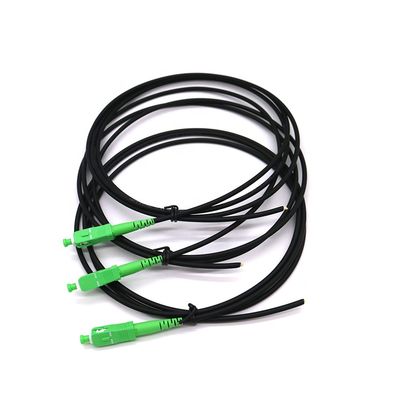 Double Sheath SC APC Fiber Optic Pigtails FTTH G657B3