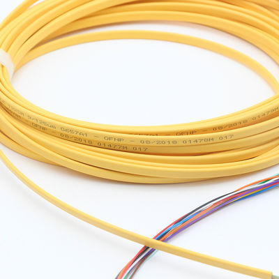 12F Ribbon Fanout Fiber Pigtails 1.5m For Fusion Splicing