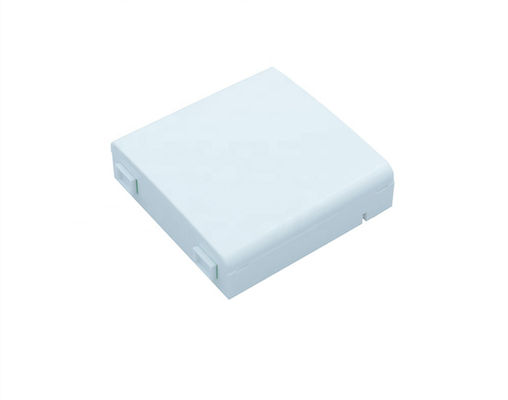 2 Ports Fire Resistant FTTH Termination Box Wall Outlet SC APC
