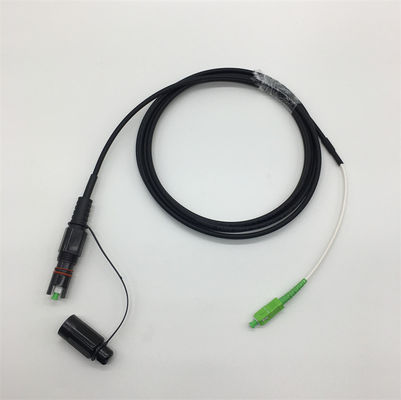 Hardened Corning Pre Connectorized Cable OptiTap SC APC