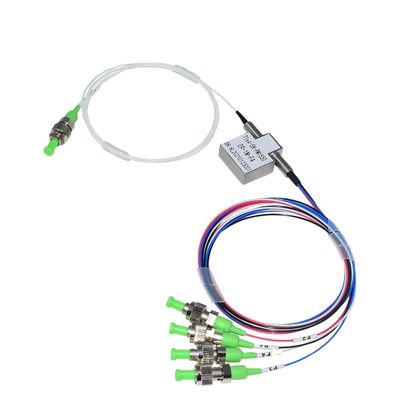 1x4 Mechanical Fiber Optical Switch 1550nm Polarization Maintaining