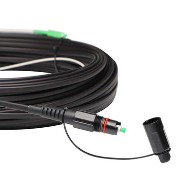 FTTH SC APC Pre Connectorized Drop Cable  OptiTap Connector