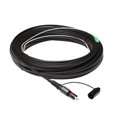 FTTH SC APC Pre Connectorized Drop Cable  OptiTap Connector