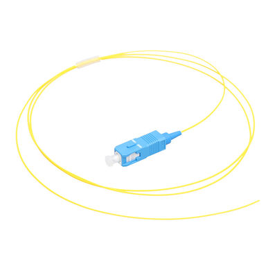 SC UPC Simplex G657A1 Fiber Optic Pigtail 900um Tight Buffer 1m