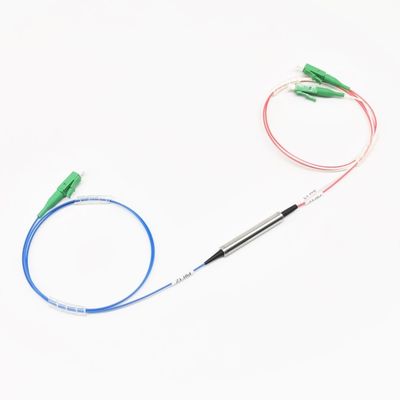 1610nm LC APC Fiber Optical Circulator Low PDL Polarization Insensitive Circulator