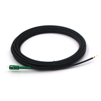 LSZH G657A2 5.0mm FTTH Fiber Pigtail SC APC Drop Cable CATV