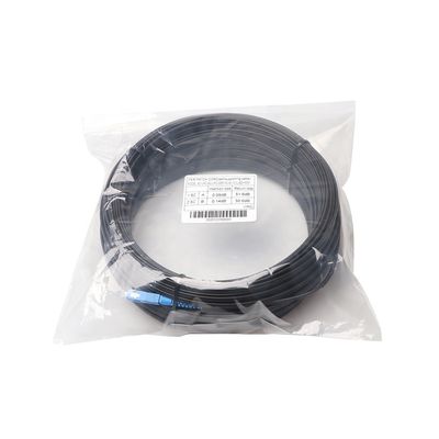 SC APC SC UPC G657A2 FTTH Drop Cable Patch Cord Single Mode KFRP