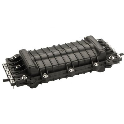 IP68 Mechanical 96C Fiber Splice Closure 4 In 4 Out Inline 88F Ribbon