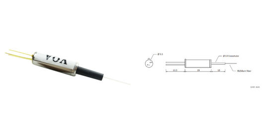 C Band 1530~1565 MEMS Variable Optical Attenuator EDFA For DWDM Channel