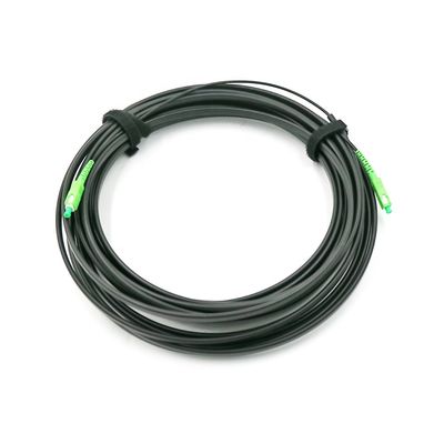 FTTH Pre Connectorized Flat Drop Wire G657A1 SC/APC To SC/APC