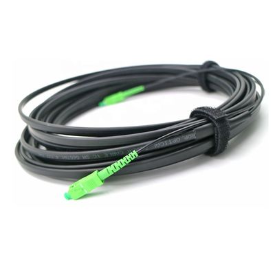 FTTH Pre Connectorized Flat Drop Wire G657A1 SC/APC To SC/APC