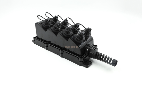 FTTx Fiber Optic Multiport Service Terminal MST 4/8/12 Ports With Optitap Cable