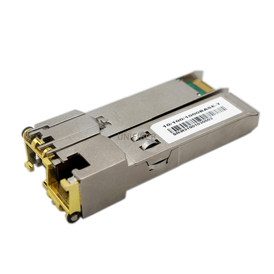 100m 10G Copper RJ45 SFP Module 1000Base MSA Fiber Transceiver Module