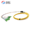 LC APC Ribbon Fiber Fan Out Pigtails 12 Core 900um Single Mode G657A2 1.5m