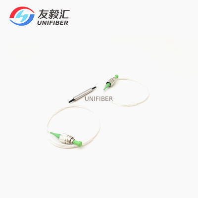 1550nm Inline Fiber Optic Polarizer SM PM Fiber Out FC APC High Isolation