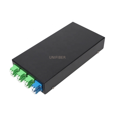 LC SC Fiber Terminal Box 8 Ports Enclosure Cold Rolled Steel FTTH
