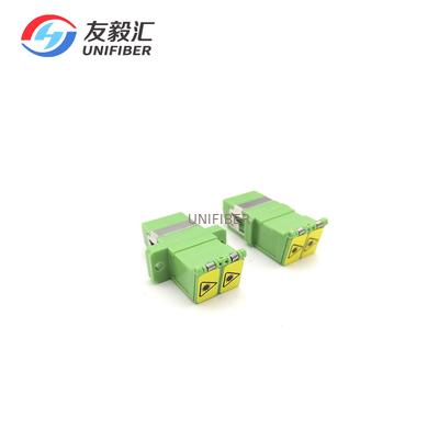 CATV Duplex Fiber Optic Coupler Singlemode Shutter LC APC