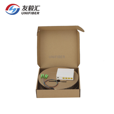 FO FTTH Terminal Box SC APC Pre Connectorized With G657a2 Cable