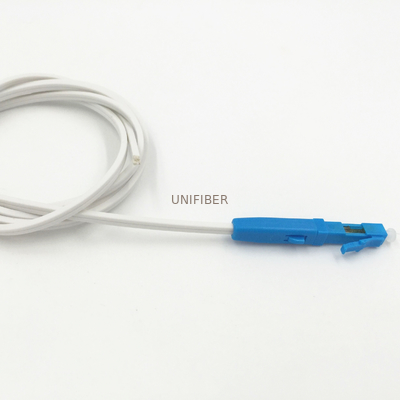 FTTH Fiber Optical Fast Connector LC UPC 125um For 5G Hybrid Cable