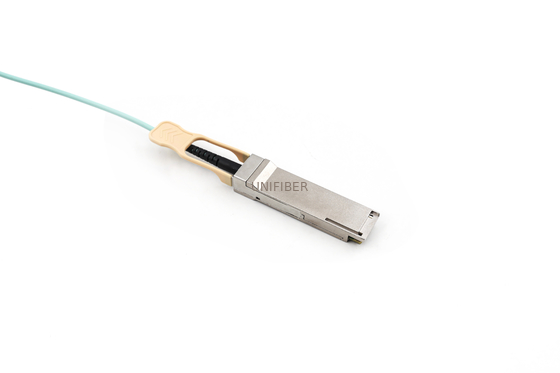 Multimode OM3 100G QSFP28 Active Optical Cable Low Power 850nm For Data Center