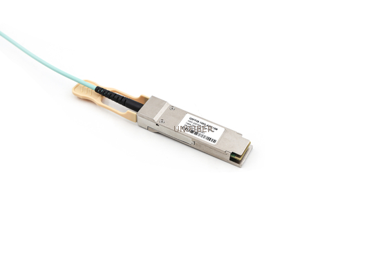 Multimode OM3 100G QSFP28 Active Optical Cable Low Power 850nm For Data Center