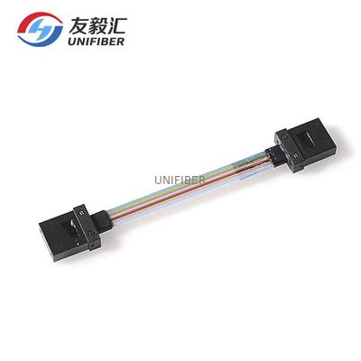 High Precision MT FA Short Patch Cord 8F 12F 24F Bare Ribbon Fiber