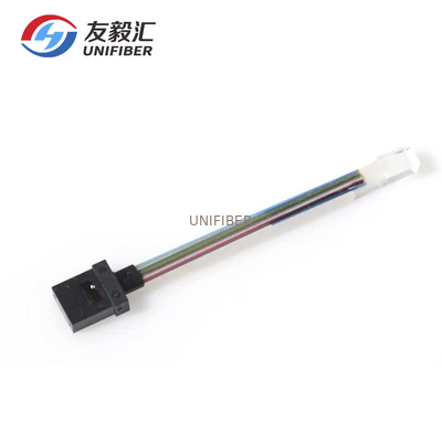 High Precision MT FA Short Patch Cord 8F 12F 24F Bare Ribbon Fiber