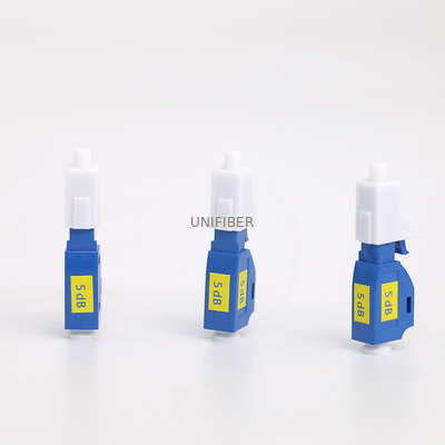 Single Mode Fiber Optic Attenuator LC UPC Male Female Fixed 1db 3db 5db