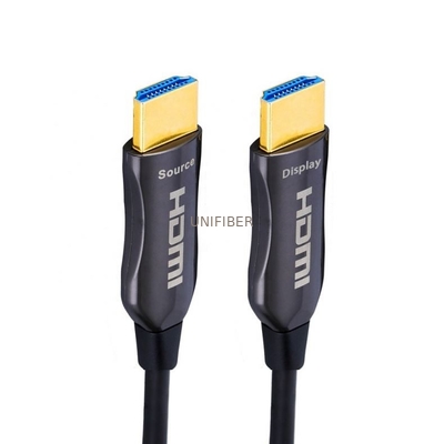 indoor TV Fiber Cable Assembly High Speed HDMI 2.0 Active Optical Cable 4k 8K