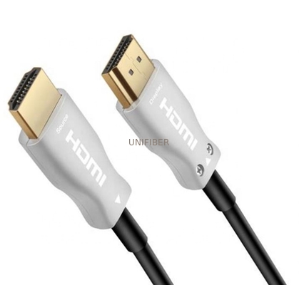 indoor TV Fiber Cable Assembly High Speed HDMI 2.0 Active Optical Cable 4k 8K