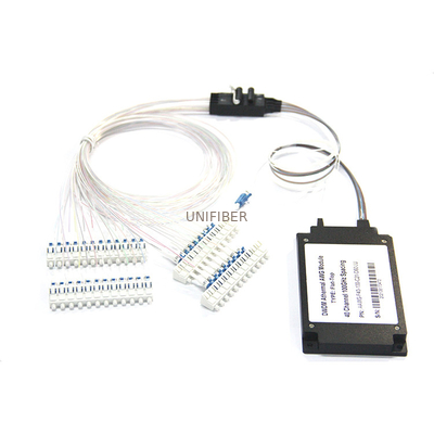 40CH 48CH 100G AAWG Athermal AWG Module DWDM Mux Demux Flat Top Gaussian