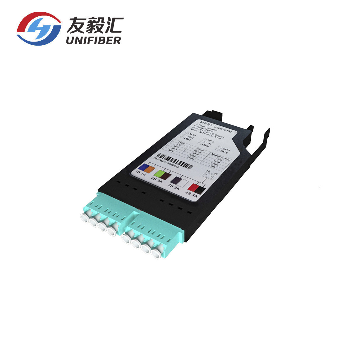 Module Cas Mp 8/12 Ports Mpo Mtp Cassette Module Mpb6 Ultra High Density