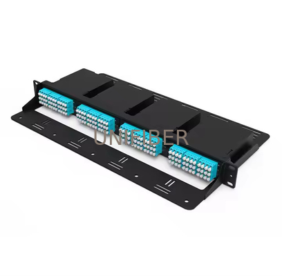 FHD High Density 1U 144 Fiber Rack Mount Enclosure 4 x FHD Cassettes or Panels