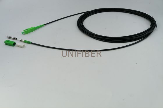 FTTH MTC SC APC Pre-connectorized Fast Shield Pullable/Pushable Fiber Patch Cable