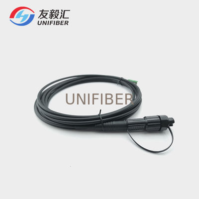 FTTH Outdoor Huawei Mini SC to SC/APC Pre Connectorized Fiber Drop Cable 5.0mm LSZH