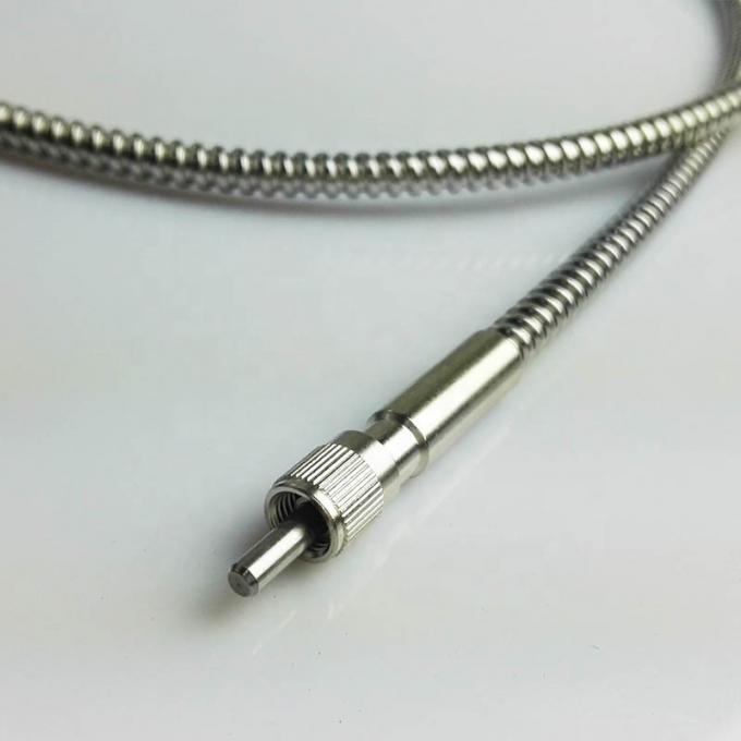 Military / Medical Fiber Optic Network Cable High Power Stainless Steel